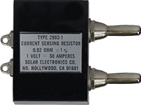 Solar Type 2902-1 Current Sensing Resistor